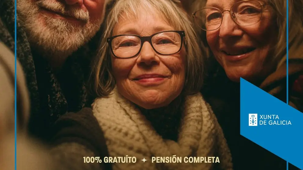 O programa “Xuntos polo Nadal” ofrece compañía e actividades para que as persoas maiores non pasen soas estas festas.