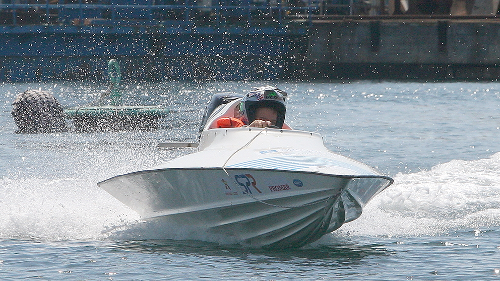 Alejandro Alonso en GT-15. J. CABALLERO.