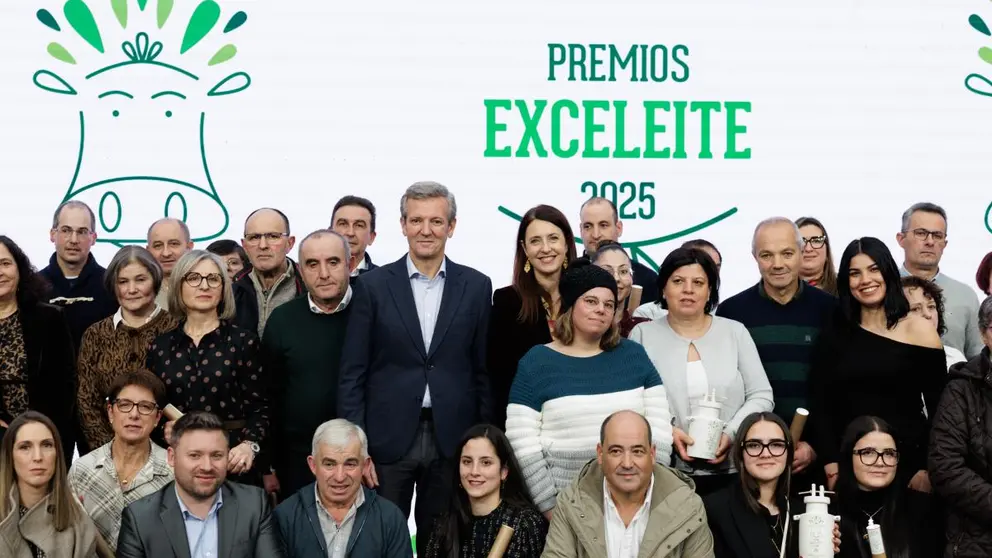 El presidente del Ejecutivo auton&oacute;mico particip&oacute; en la gala de entrega de los IX Premios Exceleite en Santiago.