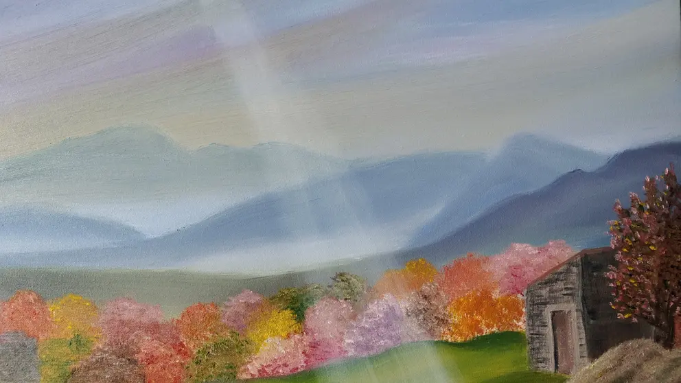 Obra de la artista de Lugo, Dolores Guerrero.