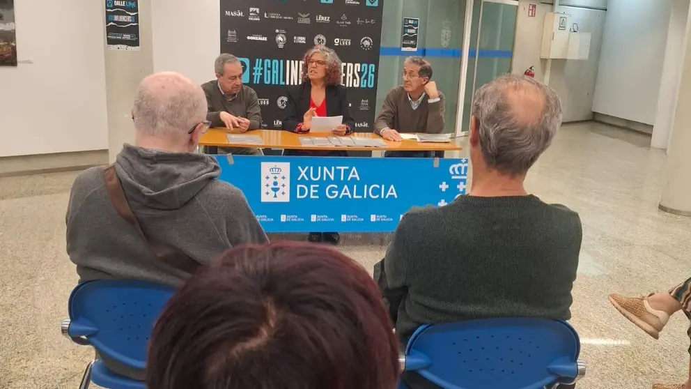 Un momento del acto celebrado en la Delegaci&oacute;n Territorial de la Xunta en Lugo, con representantes de iCmedia y participantes del sector durante la presentaci&oacute;n.