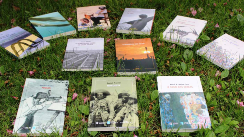 Obras ganadoras de anteriores ediciones del Premio de Narrativa Breve, certamen impulsado por la Xunta de Galicia y la Fundaci&oacute;n Repsol para promover la creaci&oacute;n literaria en gallego.