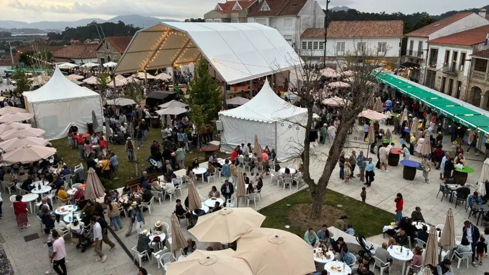 La Feira do Vi&ntilde;o do Rosal re&uacute;ne en la Praza do Calvario a vecinos y visitantes en torno a los vinos de la subzona del Rosal, la gastronom&iacute;a, la m&uacute;sica y las actividades culturales.
