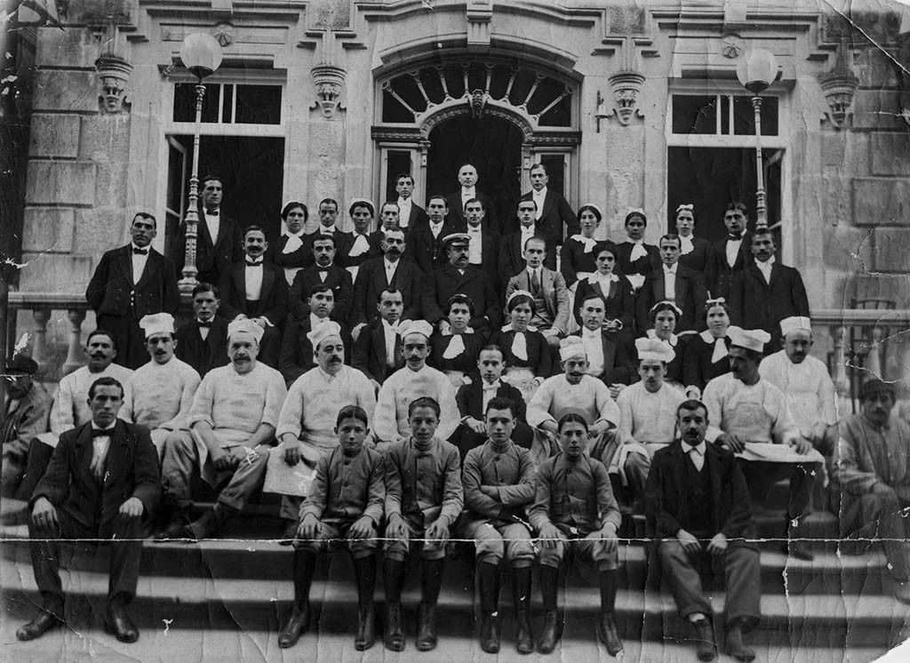 Personal del Gran Hotel,1920.