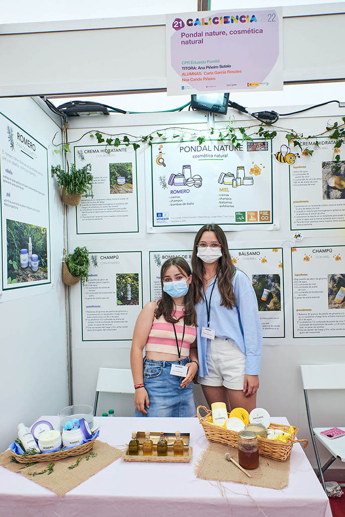 1º premio, proxecto de desenvolvemento comético.