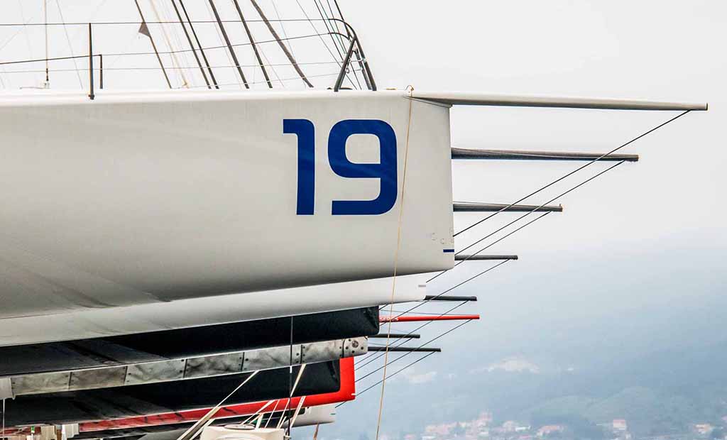 Los TP52 listos para entrar en juego. ©  ROSANA CALVO.