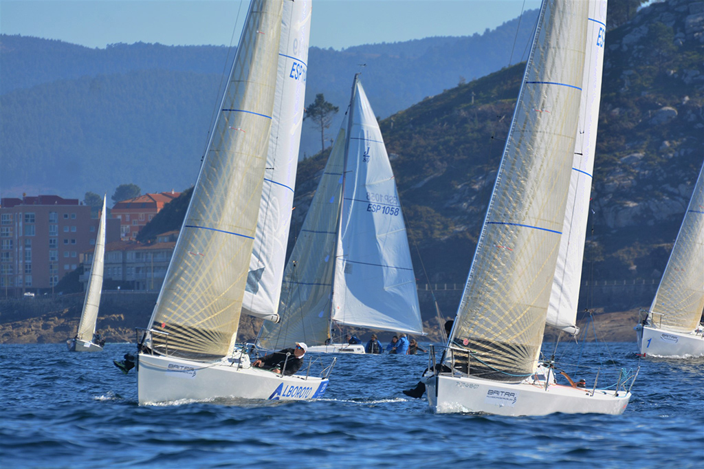 El Alboroto consiguió remontar posiciones hasta colocarse en cabeza. JOSÉ RAMÓN LOURO.