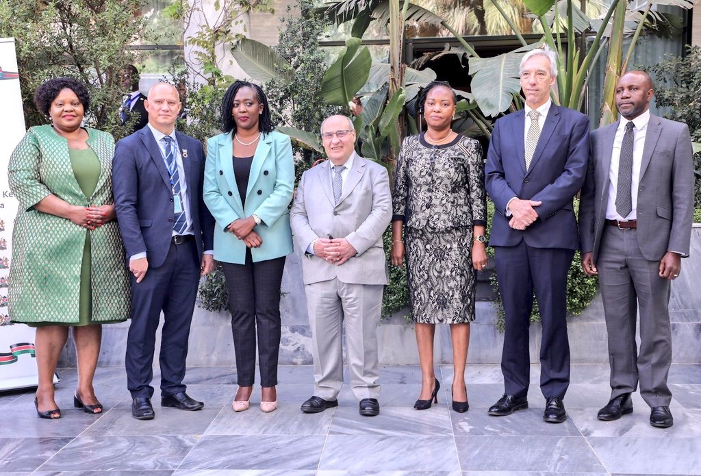Ministro dos Negócios Estrangeiros, João Gomes Cravinho, na sessão centrada no nexo Clima-Migrações, Adis Abeba, Etiópia.
