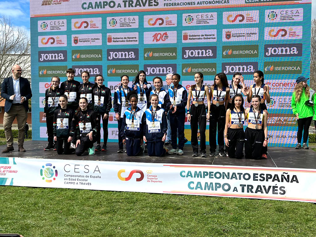 Campioas España. Equipos Sub16 femeninas,