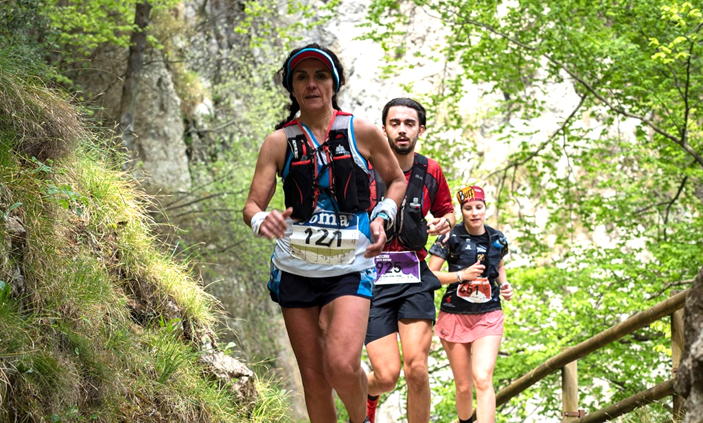 Compoñente Seleccion galega de trail running ano 2022. ARQUIVO.