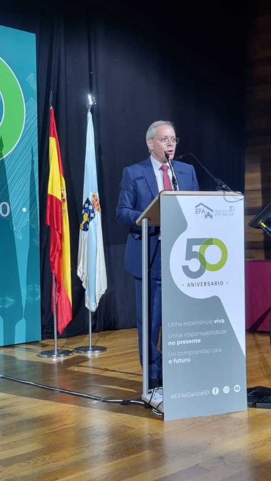 El director xeral de Gandaría, Agricultura e Industrias Agroalimentarias clausuró esta tarde el acto del 50º aniversario de los Centros de Promoción Rural-EFA.