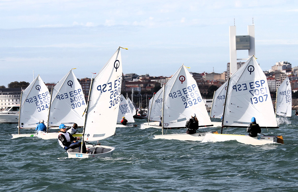 Solamente se pudieron completar dos mangas en esta edición del Meeting Gadis. PEDRO SEOANE.