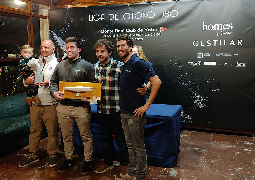 Solventis Ribadeo, ganador de la Liga de Otoño Gestilar J80. YAGO CRESPO.