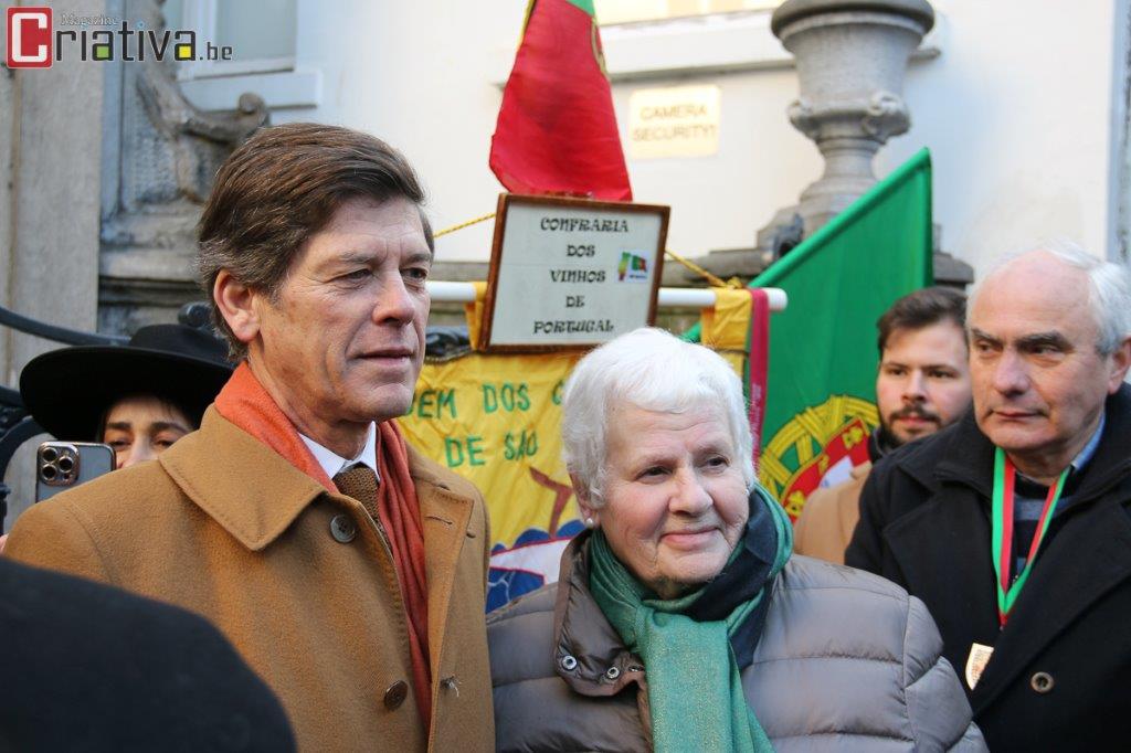 Com o embaixador de Portugal em Bruxelas (Foto Criativa Horacio)
