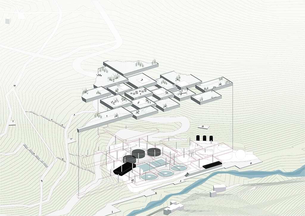 06_MASSLAB_ETAR Bragança_Axonometry