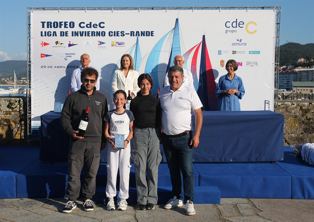 El Solventis ganó en J80 con Malalo Bermúdez y sus dos hijas a bordo. JUAN CABALLERO.