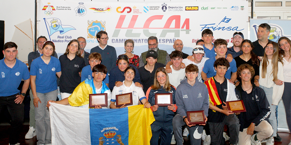 Los Campeones de España con la Delegación Catalana.