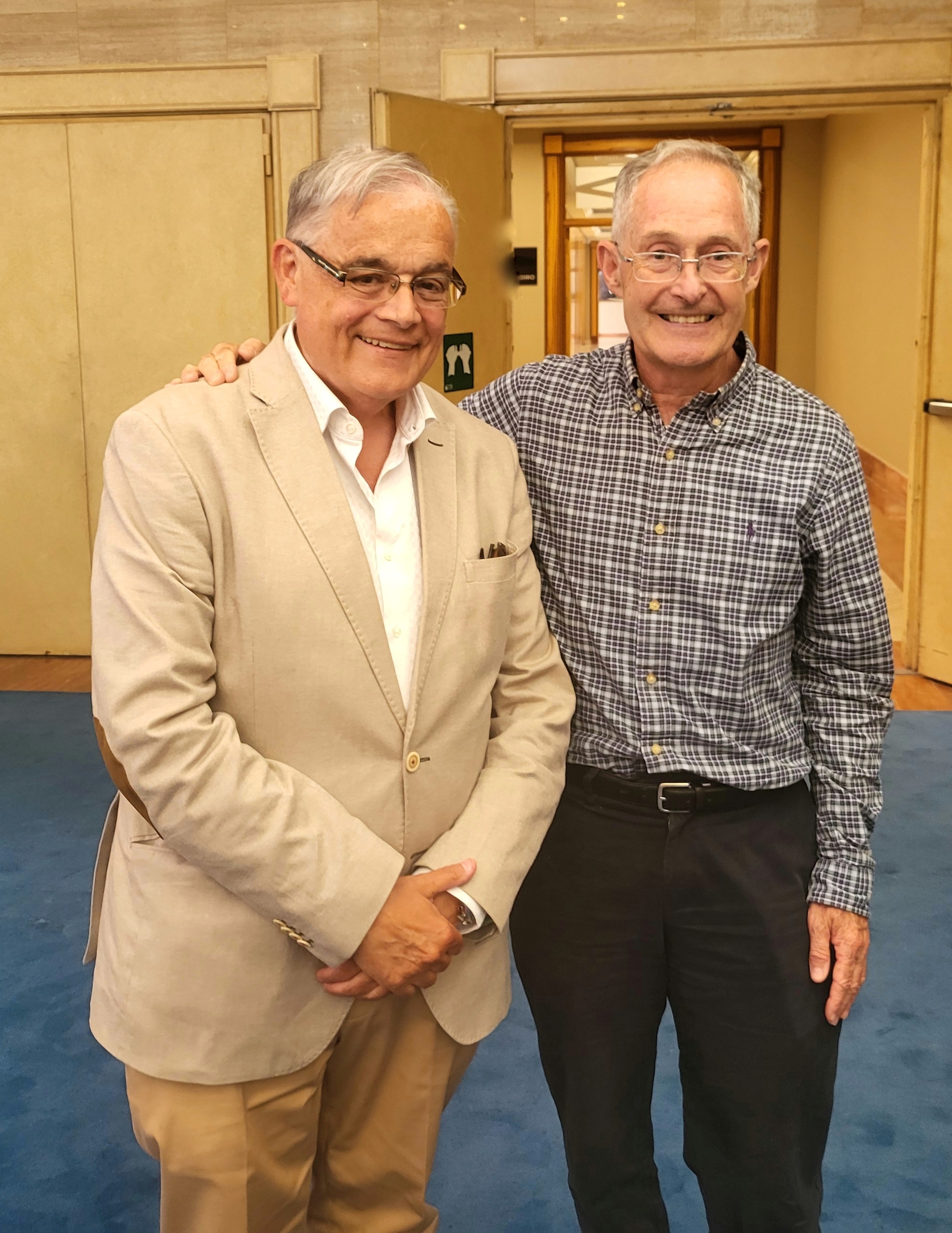 Ángel Carracedo y Alberto Varela.