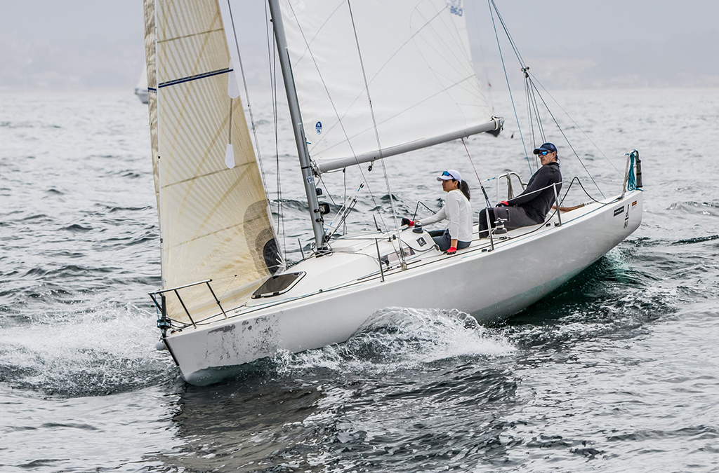 Jaime y Rosario García son los nuevos campeones gallegos de A2 J80 mixto. © ROSANA CALVO.