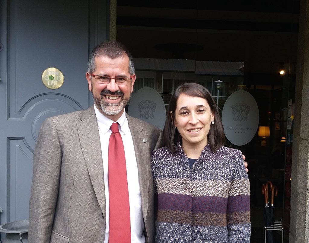 Juan Manuel y Dafne de la USC.