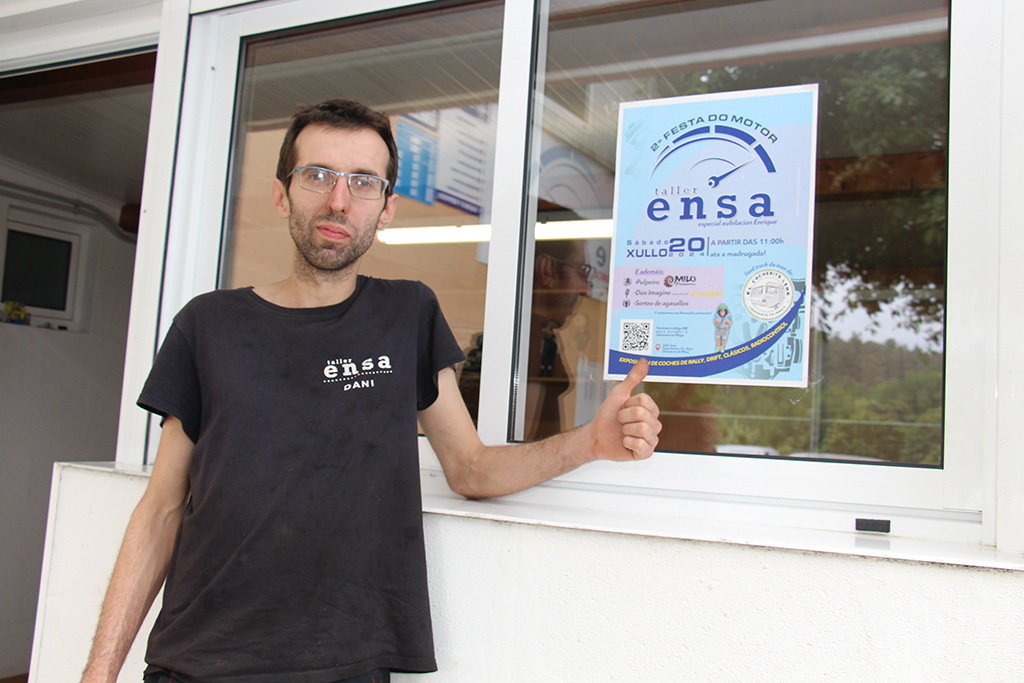 El cartel anunciador de la fiesta.