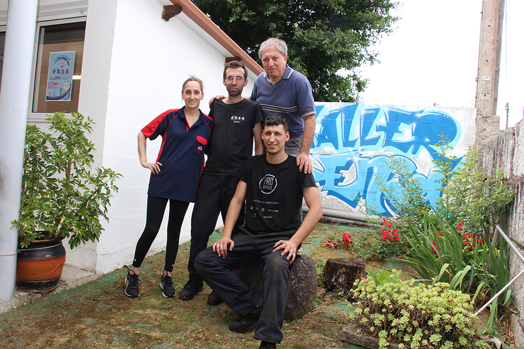 El equipo de Ensa al completo.