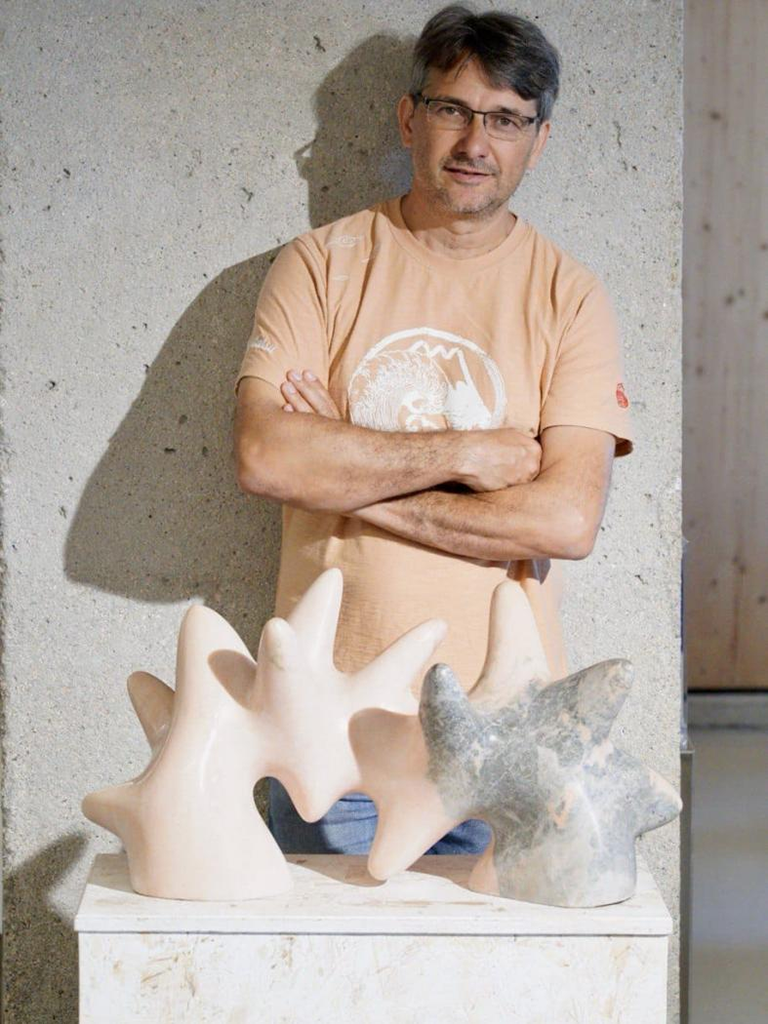 Nando Álvarez, artista tomiñés