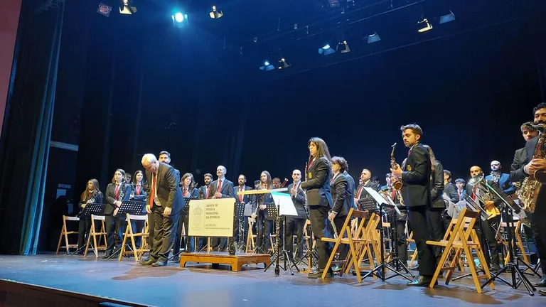 Banda de Música de A Estrada , con la batuta Alvaro Varela Ferradans
