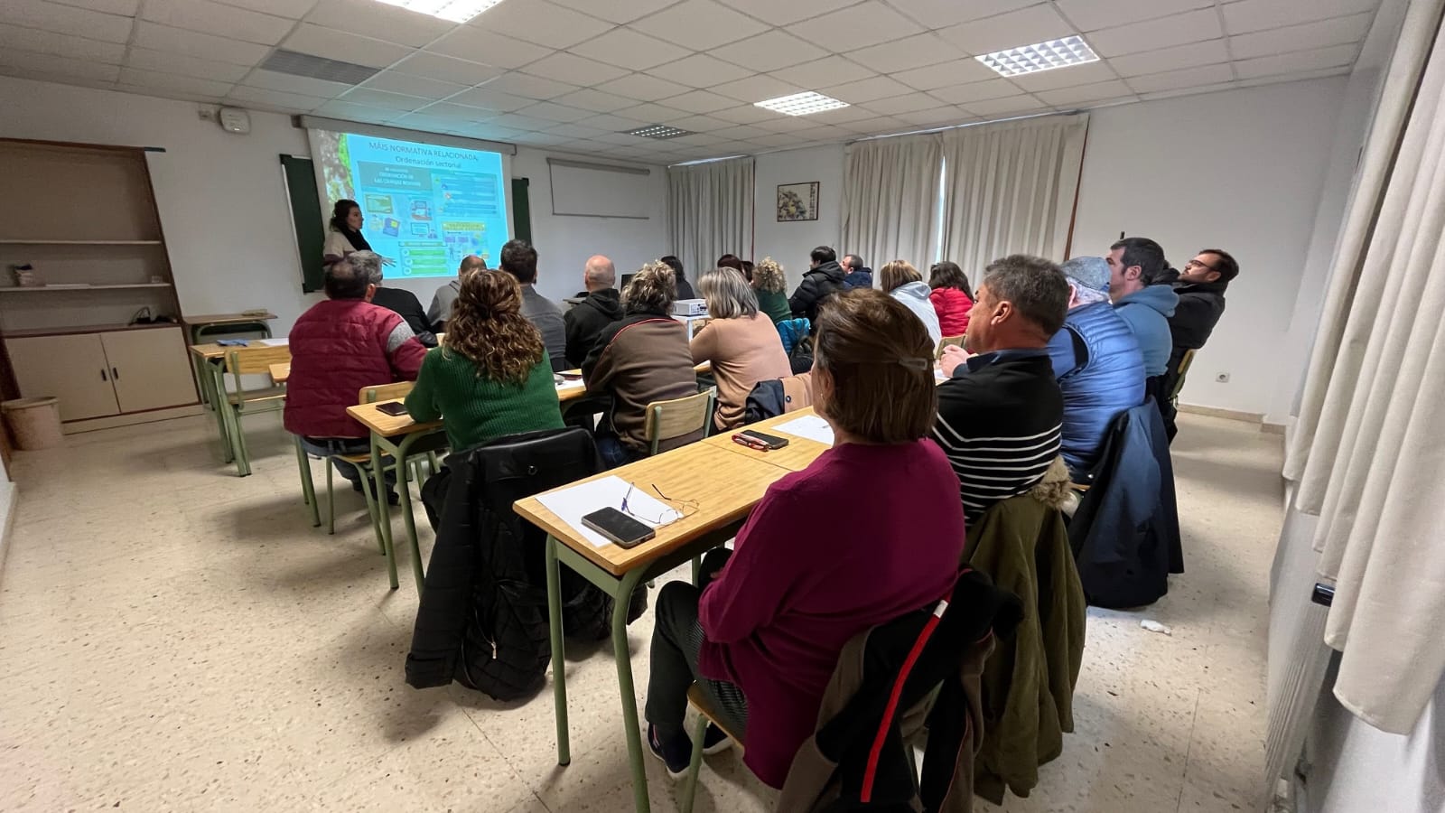 La Agencia Gallega de la Calidad Alimentaria programó esta acción a lo largo de dos días en colaboración con el Consejo Regulador de la Agricultura Ecológica de Galicia (Craega).