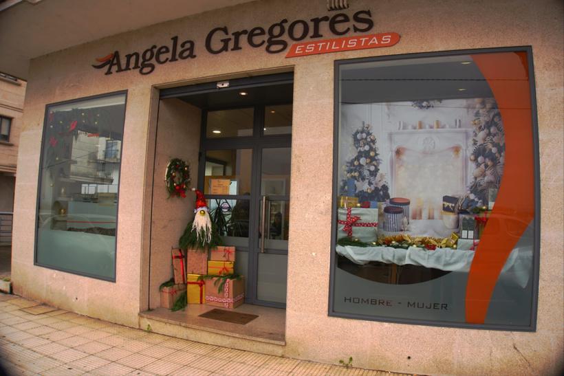 Escaparate de  Ángela Gregores.