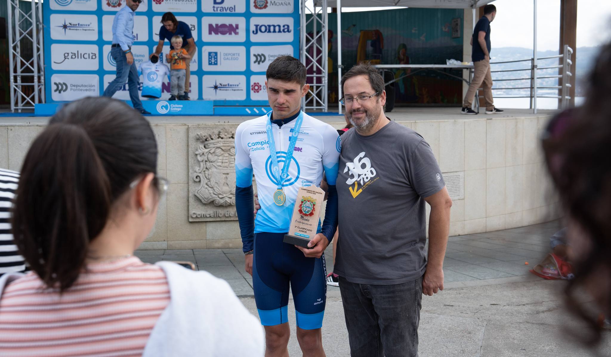 Iker Rodríguez, campeón gallego júnior.