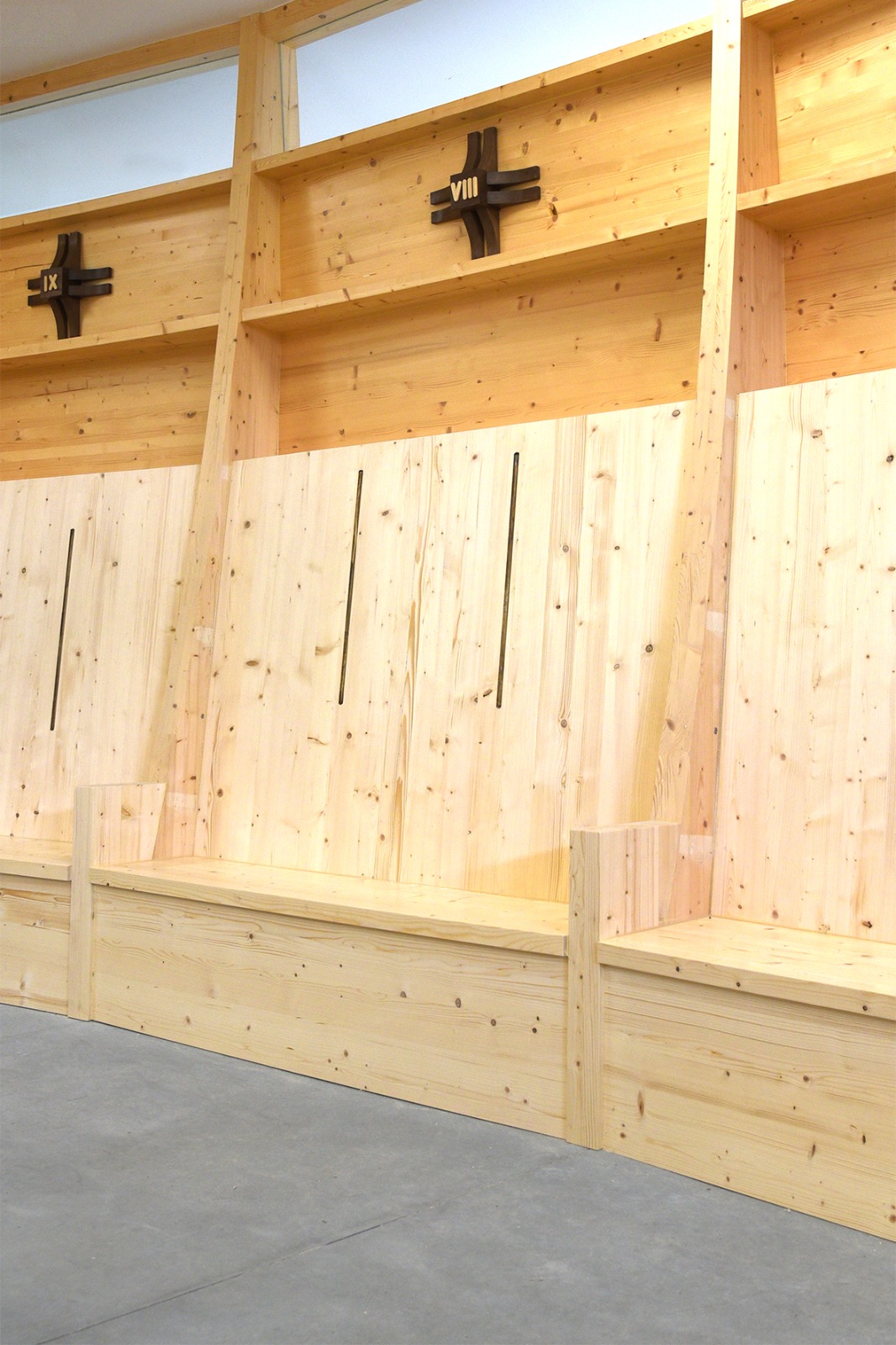 Interior de la capilla del Cristo de las Angustias.