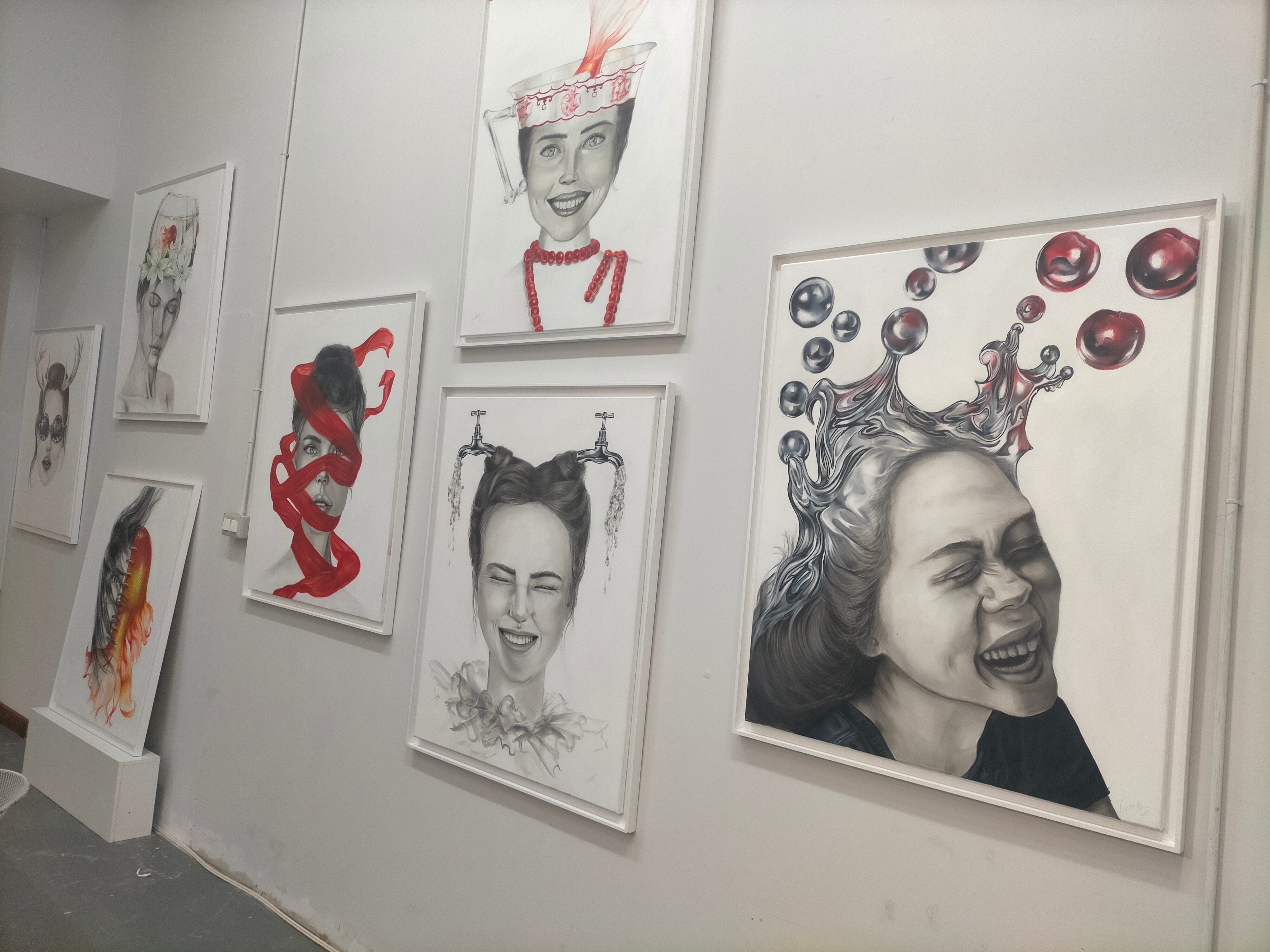 Obras de Conchi Cuadrado.