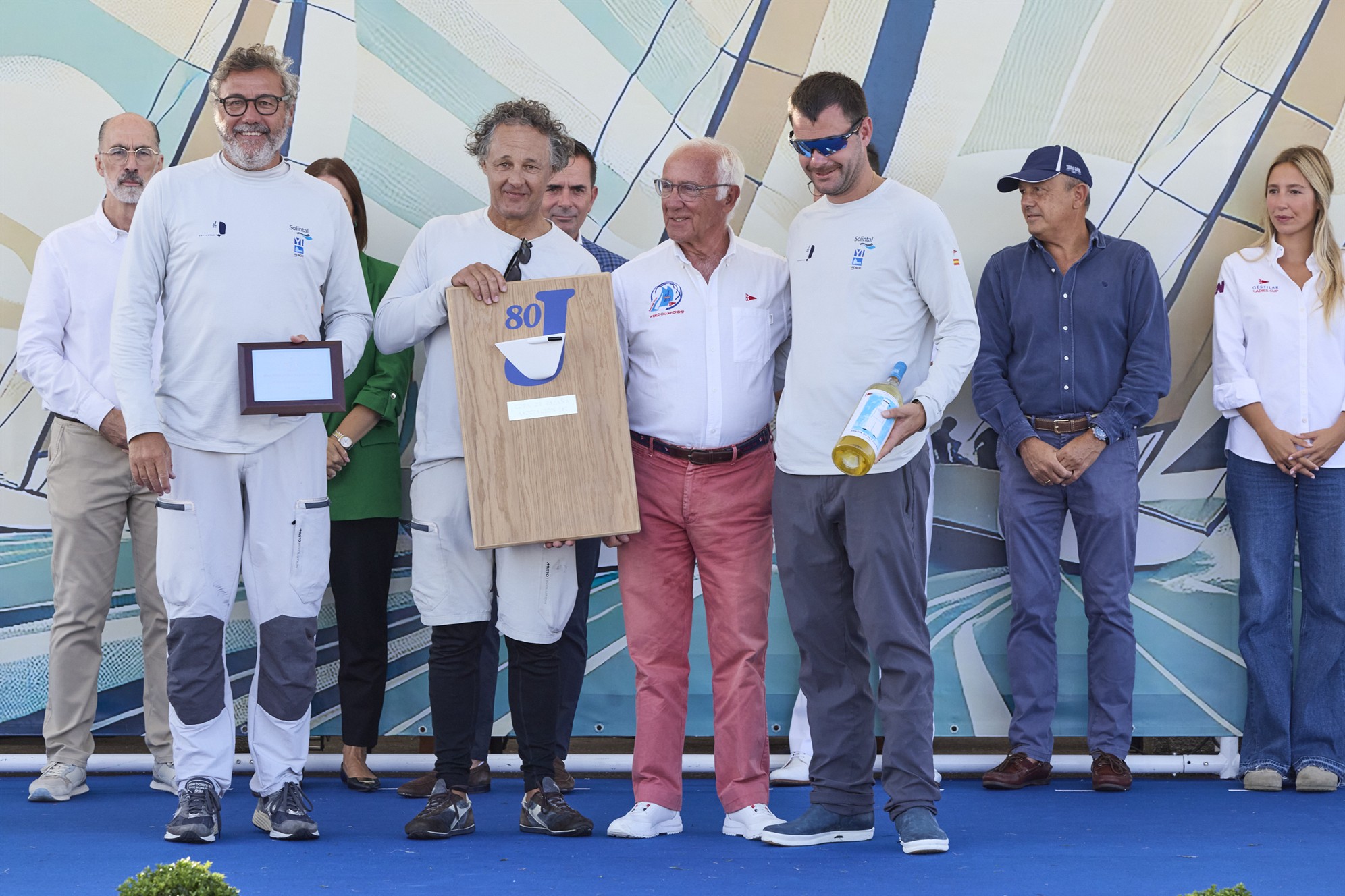 Solintal de Ignacio Camino ganador de la Copa de España de J80 - Foto Lalo R Villar