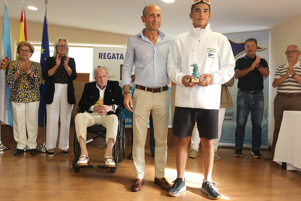 Bruno Iglesias campeón en ILCA 4 (medios)