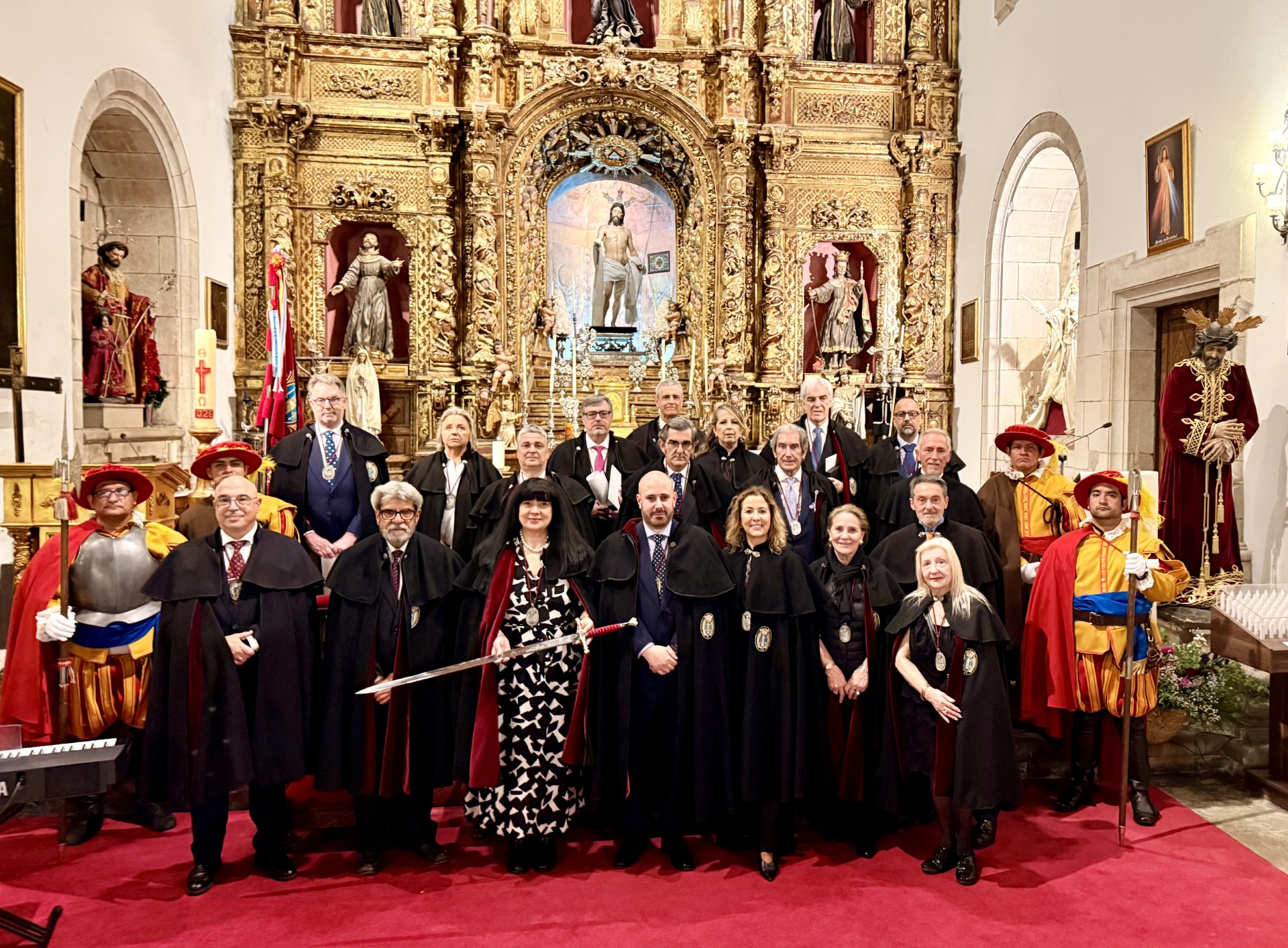 Homenaje en el Castillo de San Antón a los defensores de A Coruña frente al ataque inglés de 1589, en el aniversario de la gesta de María Pita.