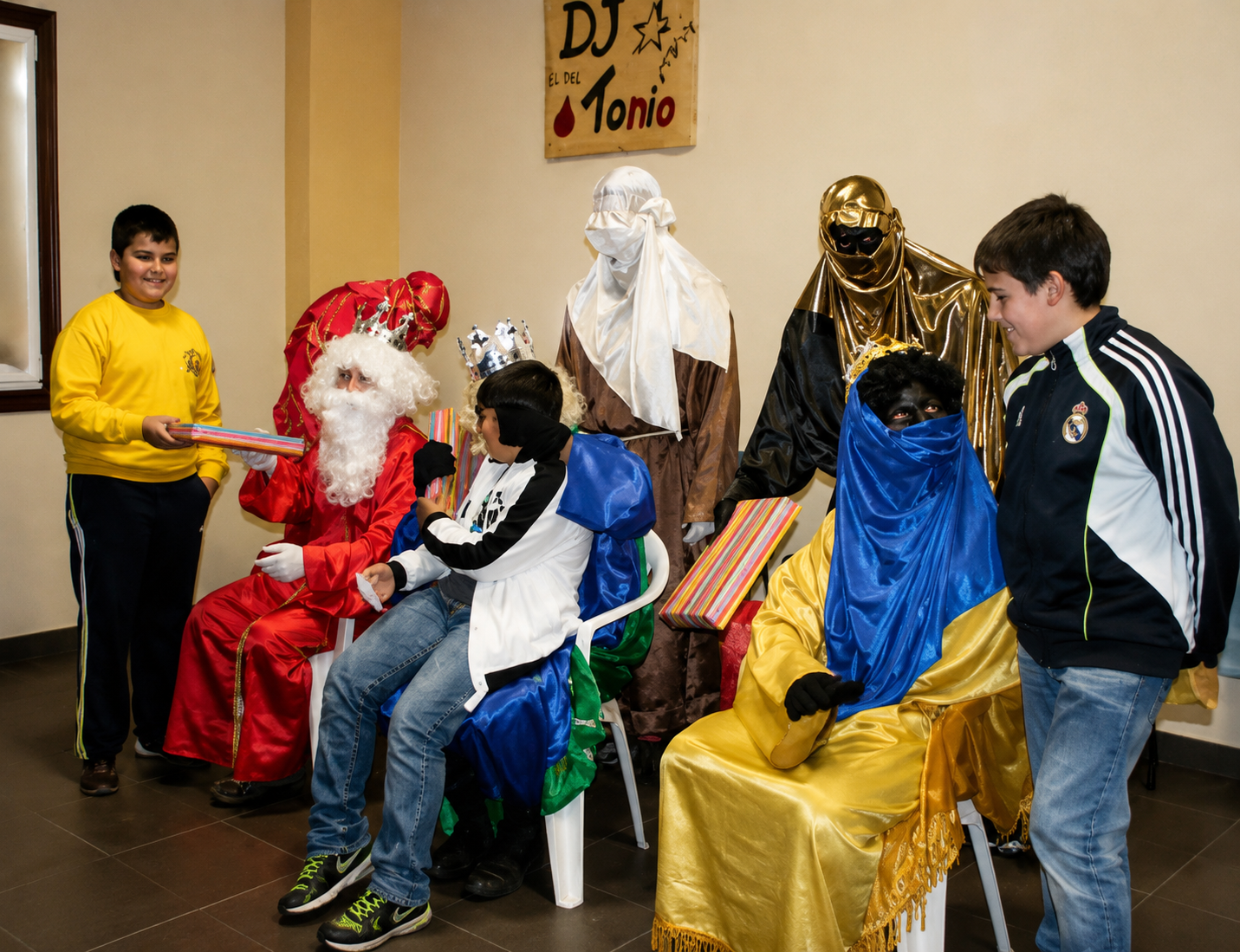 Celebración dos Reis en Fozara, unha das tradicións que reforzan a participación veciñal e a transmisión da cultura popular entre xeracións.