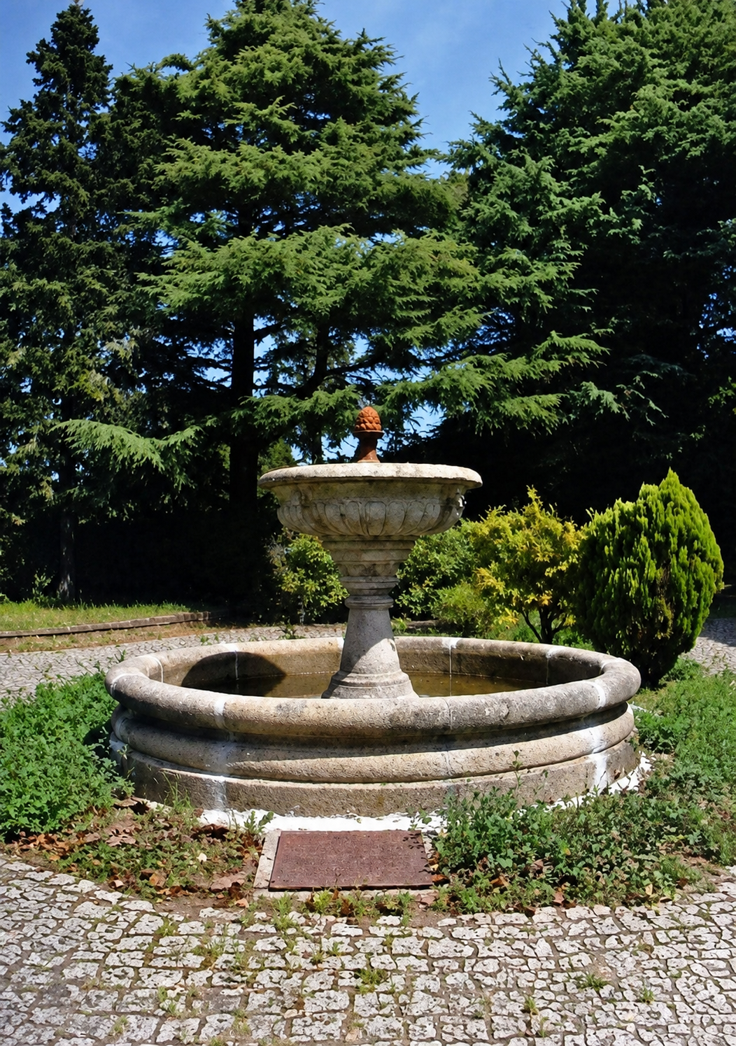 Los jardines de Enxomil reunían fuentes, estanques, árboles frutales, viñedos y amplias zonas de recreo.